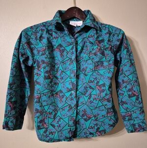 Vintage Kid's Button Down Shirt